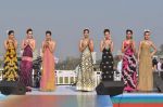 Model walk the ramp for Designer Azeem Khan showcases his latest collection at AGP Million Race in Mumbai on 19th Feb 2012 (171).JPG